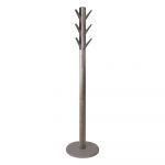 Cuier gri din lemn de arbore de cauciuc Flapper – Umbra