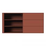 Comodă cărămizie suspendată 120x59 cm Edge by Hammel – Hammel Furniture