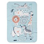 Pătură pentru copii albastră 85x125 cm – OYO kids