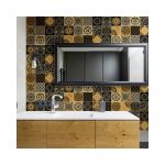 Set 15 autocolante de perete Ambiance Azulejos Tiles San Juan, 15 x 15 cm