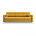 Canapea galbenă 217 cm Bali – Cosmopolitan Design