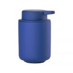 Dozator de săpun lichid albastru din gresie ceramică 250 ml Ume – Zone