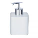 Dozator de săpun lichid alb din ceramică 290 ml Hexa – Wenko