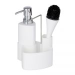 Set pentru produsele de spălat vase Wenko Empire, alb