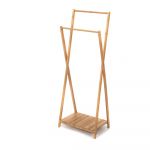 Suport din bambus pentru haine Compactor Range Wood