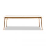 Masă dining extensibilă cu blat alb Hammel Avion 220 x 100 cm