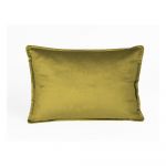 Pernă cu husă din catifea Velvet Atelier Golden, 50 x 35 cm, auriu