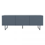 Comodă TV albastră-gri 146x51 cm Parma – Tenzo