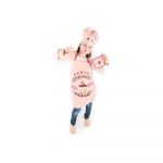 Set de bucătărie pentru copii din bumbac 4 buc Cupcakes - Tiseco Home Studio
