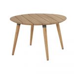 Masă de grădină rotundă lemn masiv de tec ø 120 cm Sophie Studio – Hartman