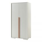 Dulap alb pentru copii 99x195 cm Londen - Vipack