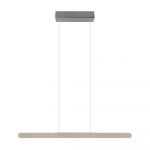 Lustră gri deschis LED Helios – Trio