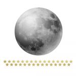 Autocolant pentru perete Dekornik Full Moon