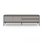 Masă TV gri/bej 180x55 cm Lorenza – Marckeric