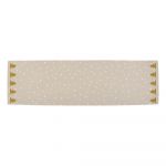 Napron de masă din bumbac 40x140 cm cu model de Crăciun Gold Tree – Butter Kings