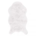 Blană artificială Tiseco Home Studio Sheepskin, 80 x 150 cm, alb