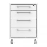 Dulap alb cu încuietoare 48x68 cm Prima – Tvilum