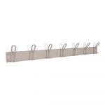 Cuier de perete gri-bej din metal Miles – Spinder Design