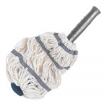 Cap pentru mop din microfibre Addis Twist, alb - gri