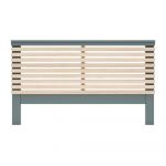 Tăblie de pat verde cenușiu/cu aspect de lemn de pin 163x100 cm Estefania – Marckeric