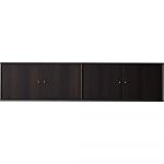 Comodă joasă maro închis cu aspect de stejar 176x42 cm Mistral - Hammel Furniture