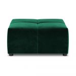 Modul pentru canapea verde cu tapițerie din catifea Rome Velvet - Cosmopolitan Design