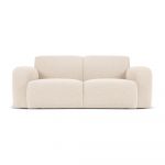 Canapea bej cu tapițerie din stofă bouclé 170 cm Molino – Micadoni Home