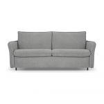 Canapea gri extensibilă 166 cm Dalida – Micadoni Home