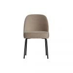 Scaune de dining bej din catifea 2 buc. Vogue – BePureHome