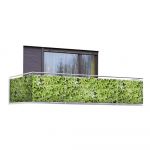 Paravan pentru balcon verde 500x85 cm - Maximex