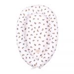 Cuib pentru bebeluș alb Garden Fruits – Malomi Kids