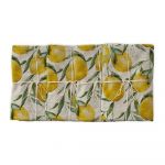 Set 4 șervețele textile Really Nice Things Lemons, lățime 40 cm