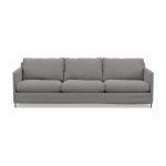 Canapea gri 248 cm Petito – Furninova