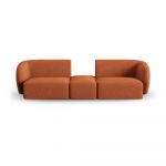 Canapea portocalie 239 cm Shane – Micadoni Home
