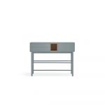 Masă consolă albastră/gri 35x120 cm Corvo – Teulat