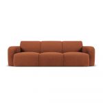 Canapea maro cu tapițerie din stofă bouclé 235 cm Molino – Micadoni Home