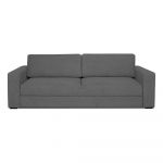 Canapea extensibilă gri 238 cm Resmo - Scandic