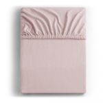 Cearșaf de pat DecoKing Amber Collection, 120-140 x 200 cm, lila