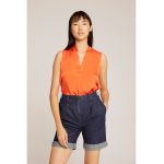 Bluza cu decolteu in V fara maneci
