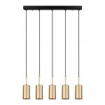 Lustră Squid Lighting Geo, înălțime 120 cm, auriu
