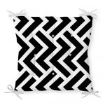 Pernă pentru scaun cu amestec de bumbac Minimalist Cushion Covers Scribble, 40 x 40 cm