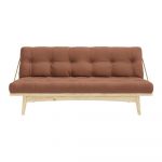 Canapea variabilă Karup Design Folk Clear/Clay Brown