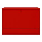 Dulap vinotecă roșu 89x61 cm Mistral 004 - Hammel Furniture