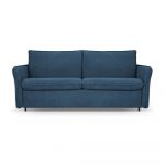 Canapea albastră extensibilă 166 cm Dalida – Micadoni Home