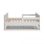 Pat pentru copii variabil alb-natural 90x140/190 cm Willi - Marckeric