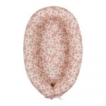 Cuib pentru bebeluș roz Blush Daisies – Malomi Kids