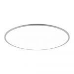 Plafonieră argintie LED ø 100 cm Yuma – Trio