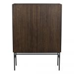 Dulap maro cu aspect de lemn de stejar 100x140 cm Halifax – Rowico
