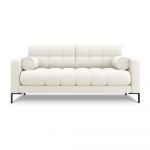 Canapea albă/bej 177 cm Bali – Cosmopolitan Design
