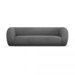 Canapea gri cu tapițerie din stofă bouclé 230 cm Essen – Cosmopolitan Design
